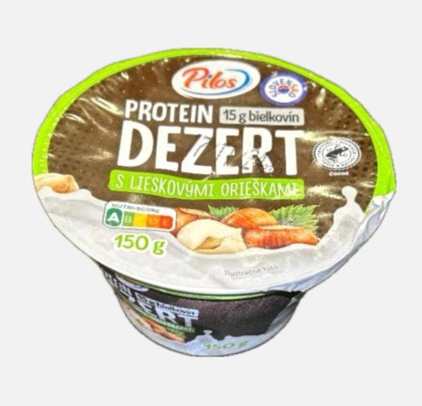 Protein dezert s lieskovými orieškami