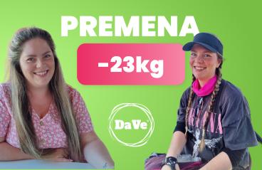 Šarlota schudla 23 kg: "Som to opäť ja." | Schudni s DaVe