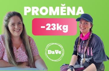 Šarlota zhubla 23 kg: "Jsem to zase já." | Schudni s DaVe