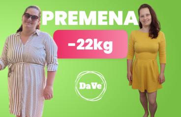 Miška schudla 22kg a zmenilo jej to život | Schudni s DaVe