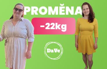 Miška zhubla 22 kg a změnilo jí to život. | Schudni s DaVe