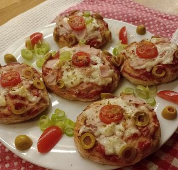 Originální mini pizzy z batátového těsta | Schudni s DaVe
