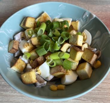 Svěží těstovinový salát s tofu | Schudni s DaVe