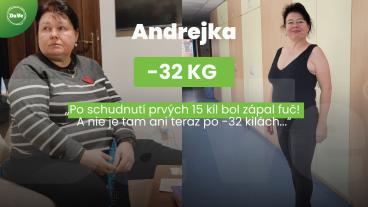 Premena, ktorá vyráža dych: Andrejka schudla 32 kg a zbavila sa zápalov v tele | Schudni s DaVe
