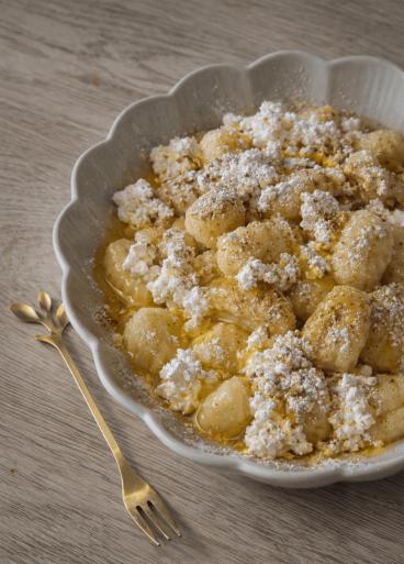 Tvarohové gnocchi
