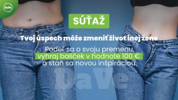 Velká soutěž: Poděl se o svůj příběh a vyhraj balíček v hodnotě 100 € | Schudni s DaVe