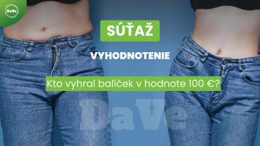 Výsledky súťaže o premenu: Kto vyhral balíček v hodnote 100€? | Schudni s DaVe