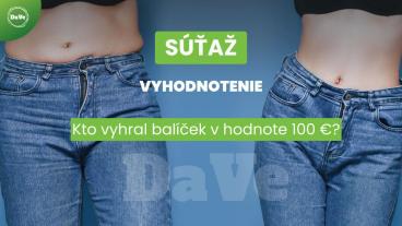 Výsledky soutěže o proměnu: Kdo vyhrál balíček v hodnotě 100€? | Schudni s DaVe