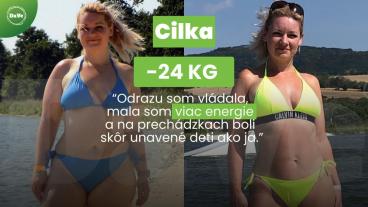 Úžasná proměna Cilky: Od nepříjemné otázky v obchodě k -24 kg a nové chuti do života | Schudni s DaVe