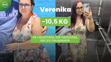 Veronika schudla 10,5 kg a 46 cm: cesta cez tetániu k novej sebe | Schudni s DaVe