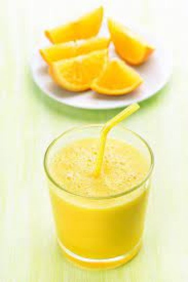 Jablkovo-pomarančové smoothie
