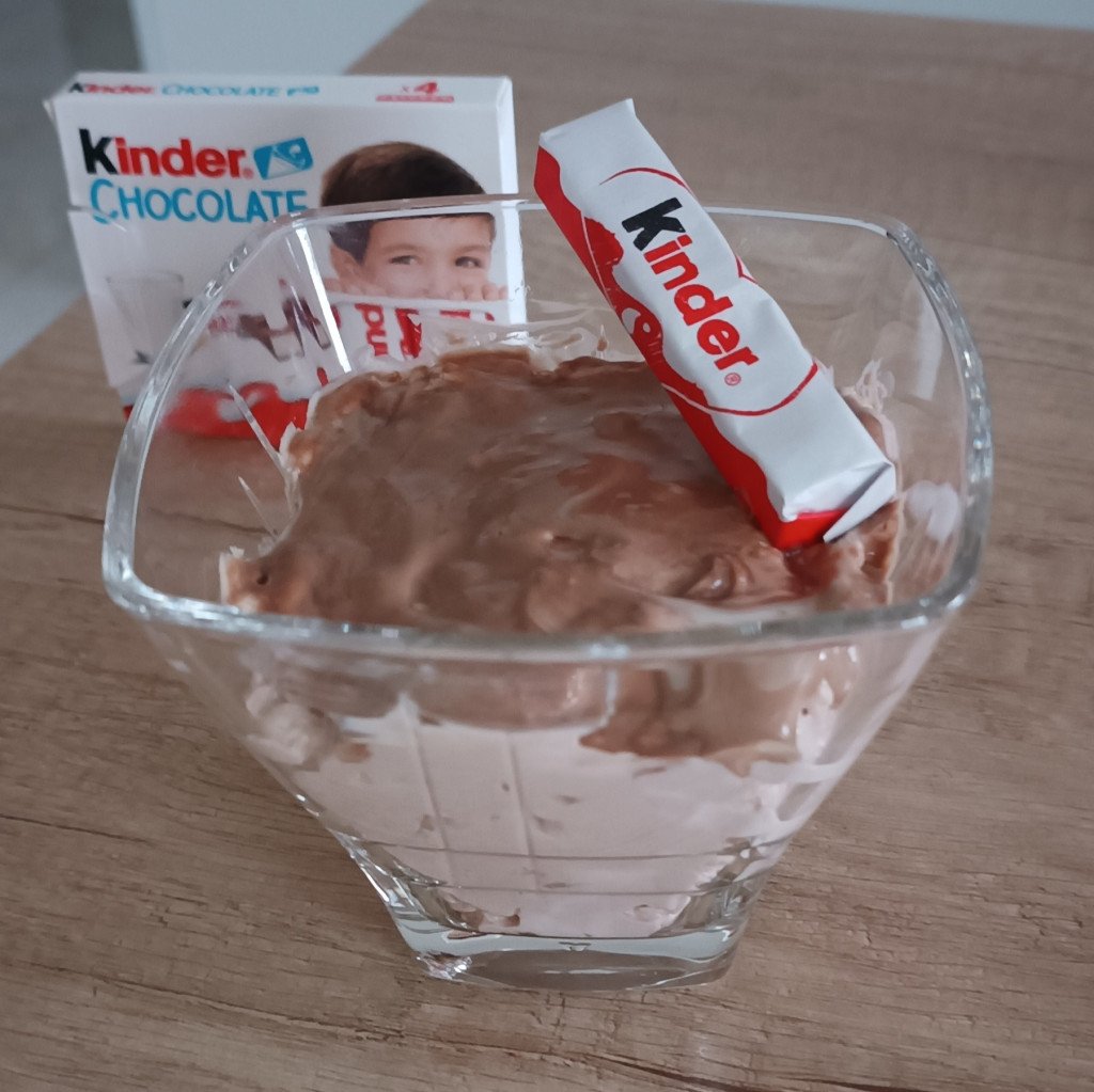 Nutellová kaša s kinder